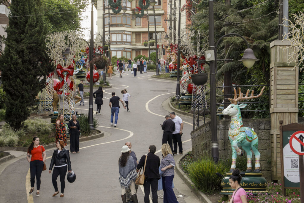 Rua das Renas, na Rua Torta de Gramado.