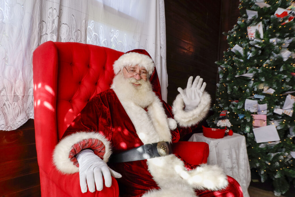 Papai Noel do Natal Luz de Gramado.